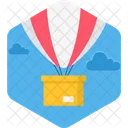 Hot Air Balloon Balloon Delivery Icon