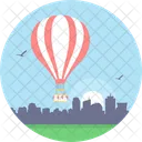 Air Balloon Flying Icon