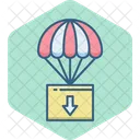 Hot Air Balloon Delivery Air Air Balloon Delivery Icon