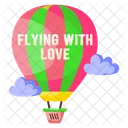 Hot Air Balloon Fire Balloon Adventure Balloon Icon