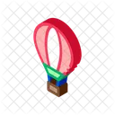 Air Balloon Journey Icon