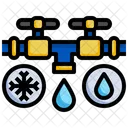 Hot And Cold Water Taps  Icon