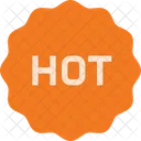 Hot badge  Icon