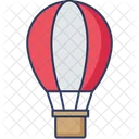 Hot Balloon Fly Balloon Icon