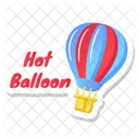 Hot Balloon  Icon