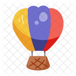 Hot Balloon  Icon