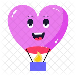 Hot Balloon  Icon