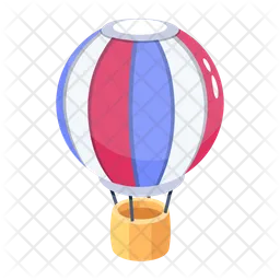 Hot Balloon  Icon