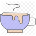 핫초콜릿선형컬러아이콘 아이콘