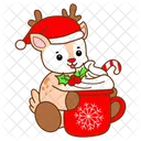 Mammal Fawns Deer Icon