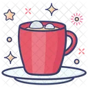 Hot Chocolate Chocolate Tea Teacup Icon