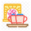 Hot Chocolate Fireplace Icon