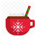 Hot Cocoa Christmas Xmas Icon