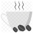 Hot Coffee Cappuccino Espresso Icon