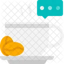 Graphic Design Creative Hot Coffee Icon