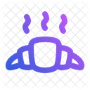 Hot Croissant  Icon