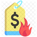 Hot Deal Sale Offer Icon