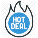 Hot Deal Discount Sale Icon