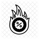 Hot Discount Fire Hot Icon