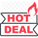 Hot Deal Discount Sale Icon