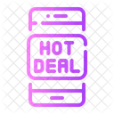 Hot Deal Discount Sale Icon