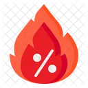 Hot Deal Sale Discount Icon