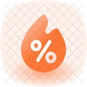 Hot Discount Icon