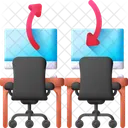 Hot desk  Icon