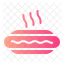 Hot Dog Take Away Fast Food Icon
