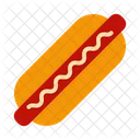 Hot Dog Food Sausage Icon