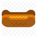 Hot Dog Fastfood Icon