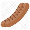 Hot Dog Sausage Meat Icon