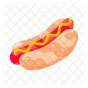 Hot Dog Frankfurter Wiener Icon