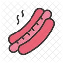 Hot Dog Food Sausage Icon