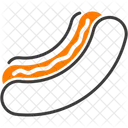 Hot Dog Saucisse Pain Icon