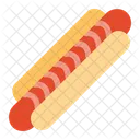 Hot Dog Tasty Sausage Icon