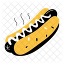 Hot Dog Sausage Food Icon