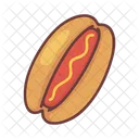 Hot-dog  Icône