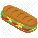 Burger Fast Food Junk Meal Icon