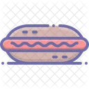 Hot Dog Sausage Sandwich Icon