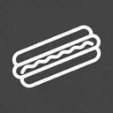 Hot Dog Alimentation Pain Icon