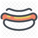 Hot Dog Kitchen Restaurant Icon