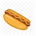 Hot Dog Food Meal Icon