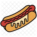 Barbecue Bbq Hot Dog Icon