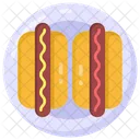 Wiener Hot Dog Frankfurter Icon