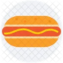 Hotdog Sandwich Fast Icon