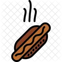 Hot Dog Fast Food Icon