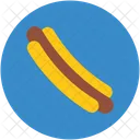 Hot Dog Junk Icon
