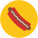 Hot Dog Junk Icon