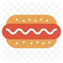 Hot Dog Sausage Icon